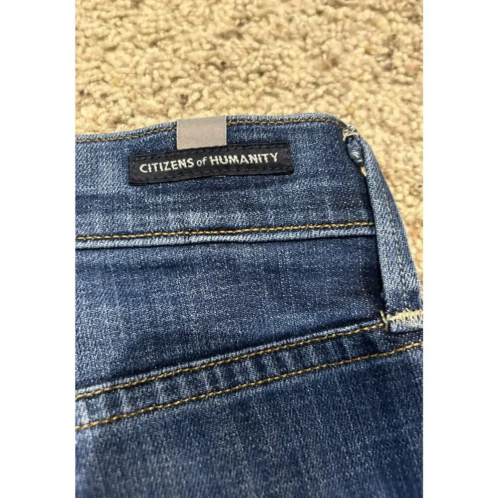 Vtg CITIZENS OF HUMANITY 25 (30 x 26) Cropped/ANkle JEANS Emerson Slim Boyfriend